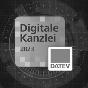 Qua­li­fi­zie­rung als “Digi­ta­le DATEV-Kanz­lei 2023”